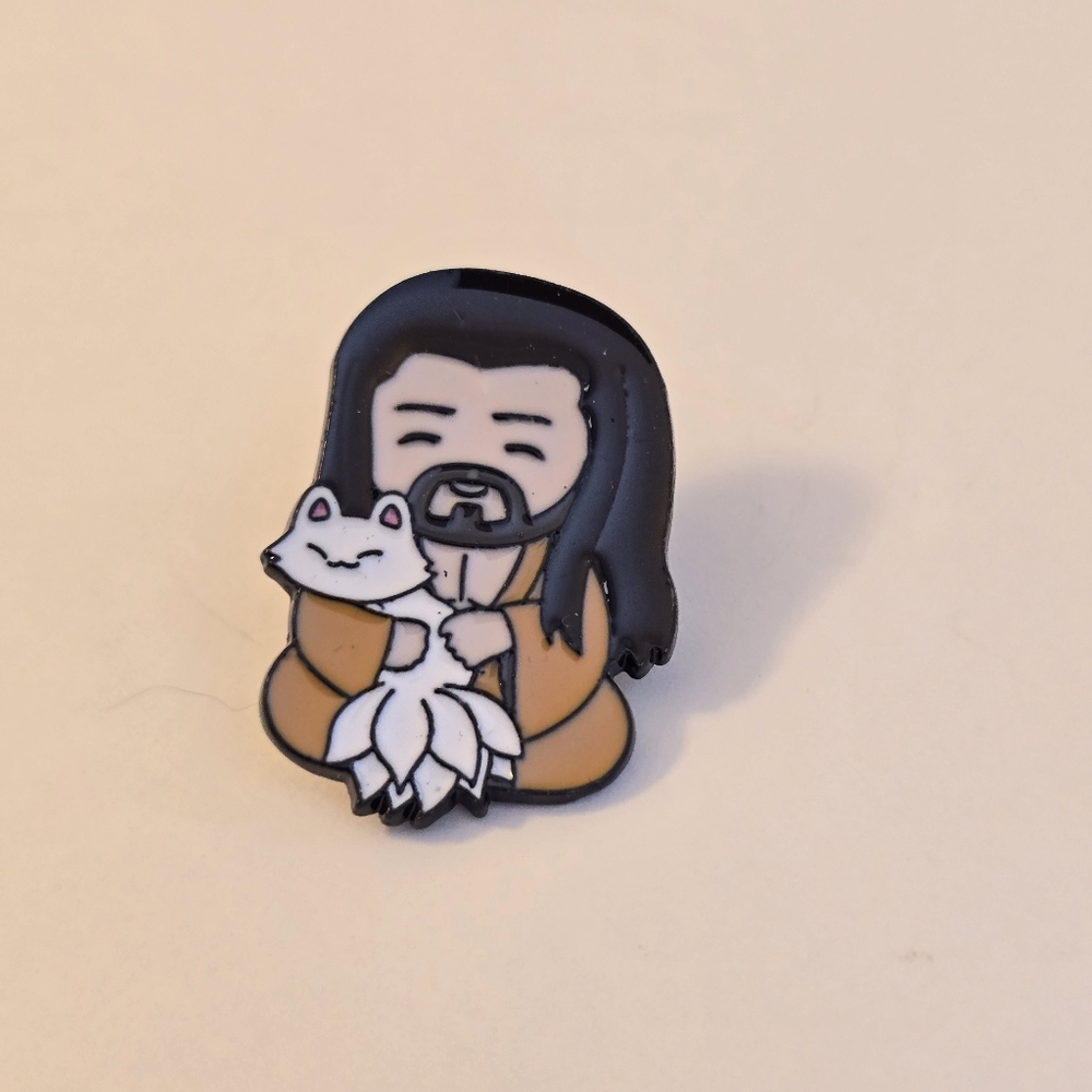 Cute Cartoon Pin with Fox